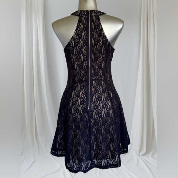 FREE ✅Dark Navy Lace Dress - Picture 4 of 15